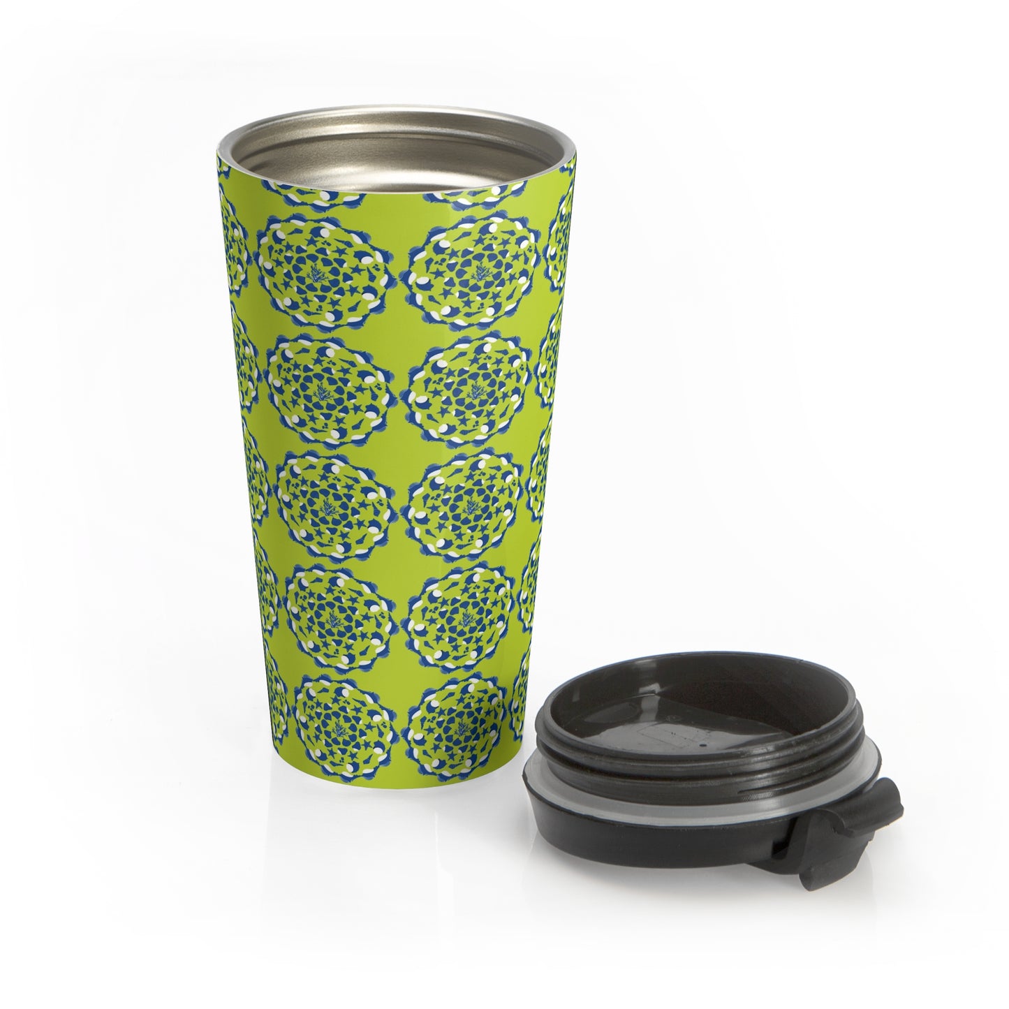 Lime Sea Round Stainless Steel Cup