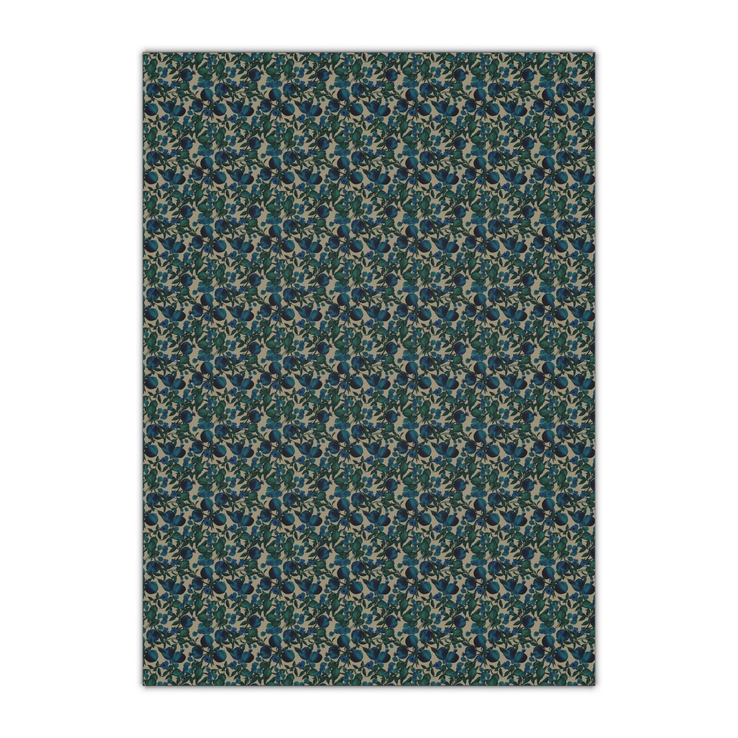 Blue Anar Wrapping Paper